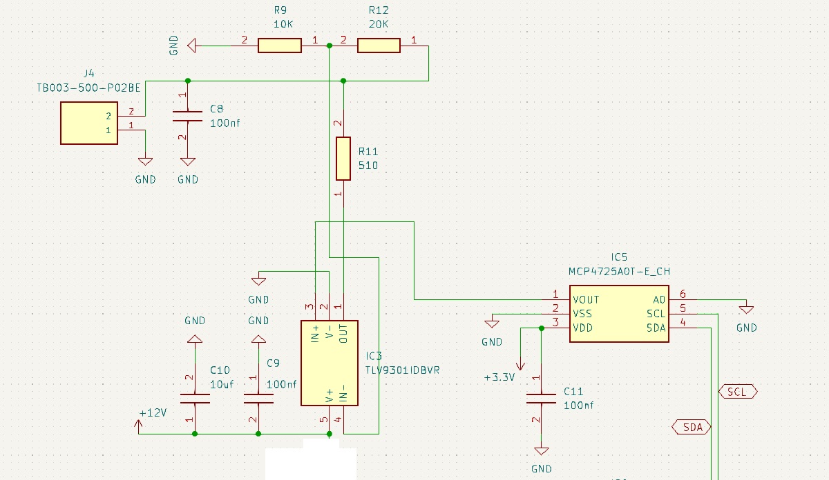 Diagram of one side of complete DAC to OPAMP to output circuit